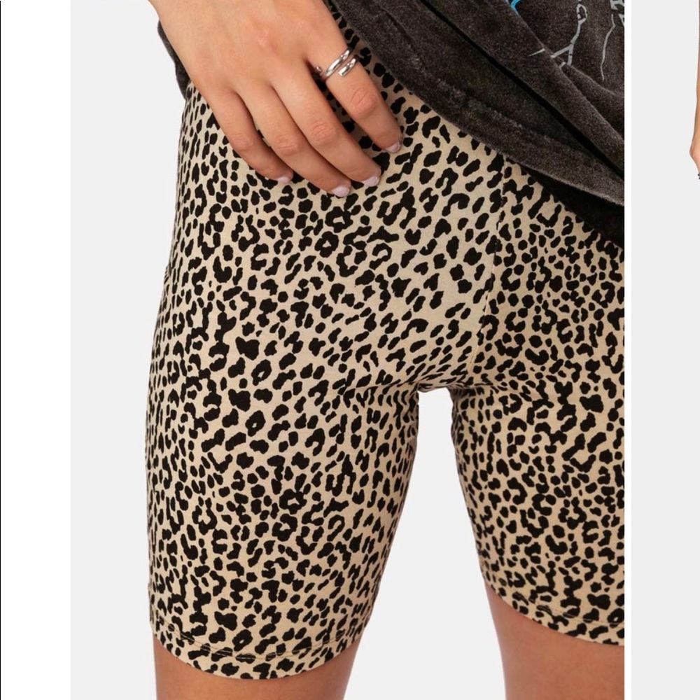 NWOT Adika Cheetah Biker Shorts